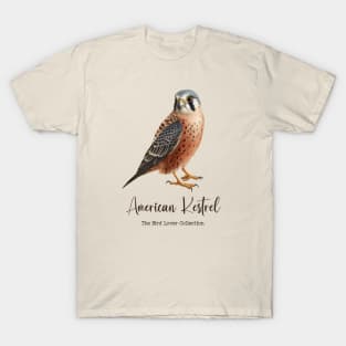 American Kestrel - The Bird Lover Collection T-Shirt